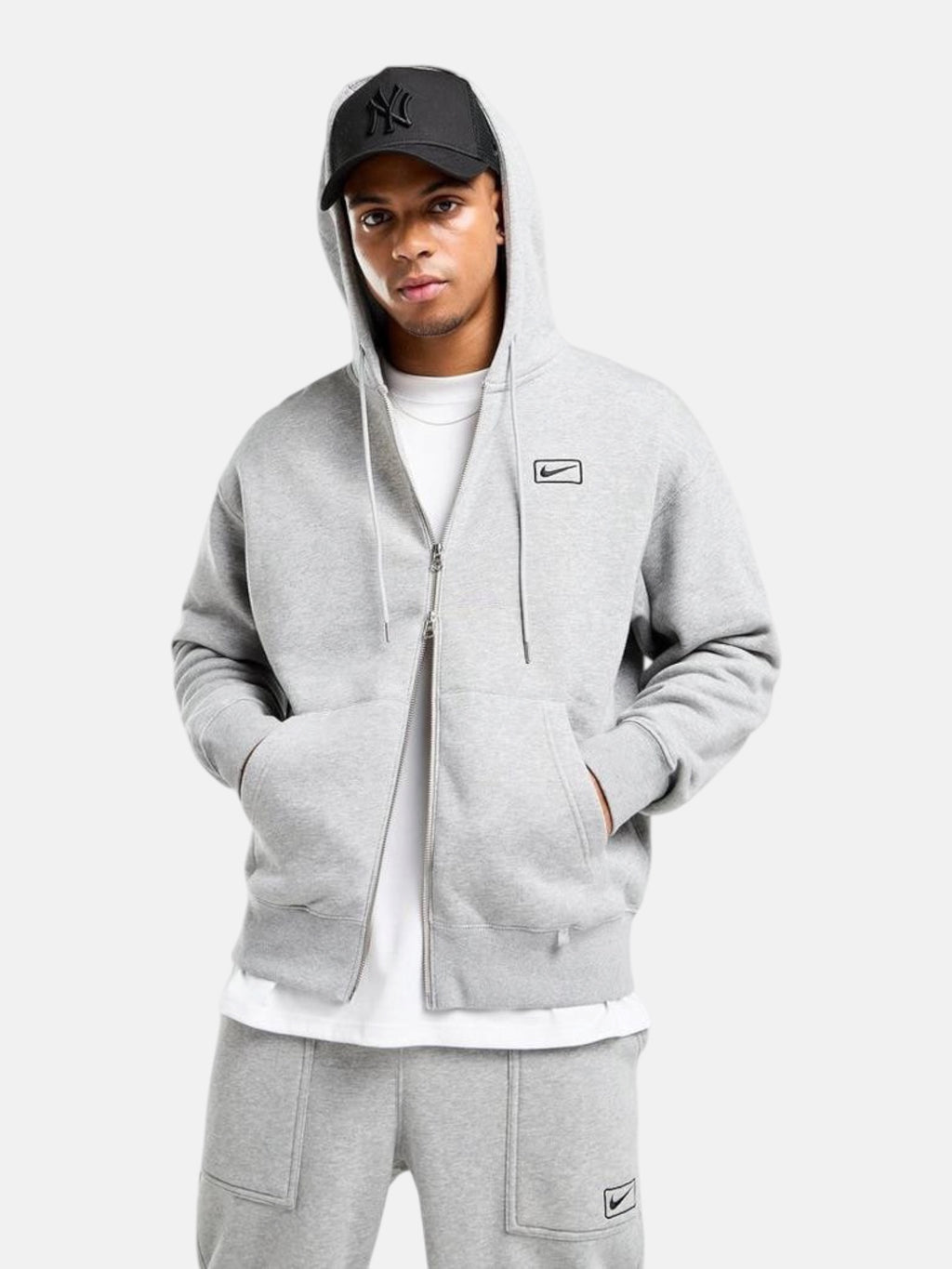 Кофта чоловіча Nike Club "Grey" IQ2765-063