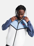 Толстовка чоловіча Nike Tech Fleece Windrunner "Light Blue/Navy" IH4302-100
