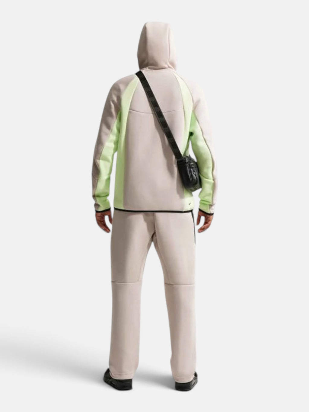 Толстовка чоловіча Nike Tech Fleece Pro "Cream/Lime" IF1325-236