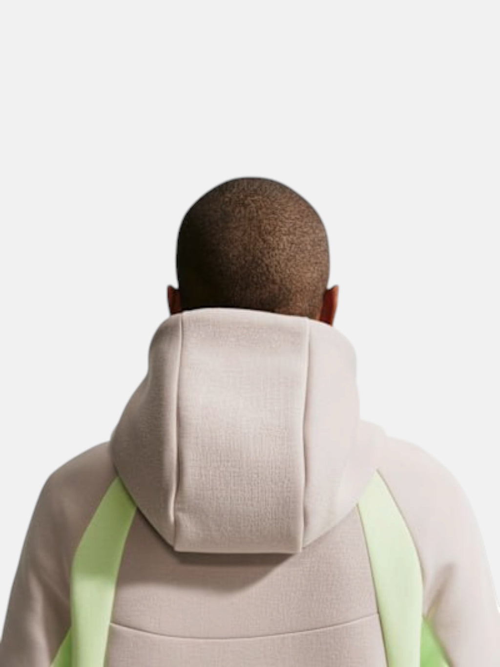 Толстовка чоловіча Nike Tech Fleece Pro "Cream/Lime" IF1325-236