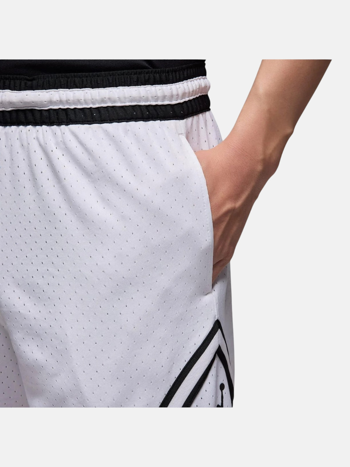 Шорти чоловічі Jordan Sport Dri-FIT Mesh Diamond "White" HF9910-100