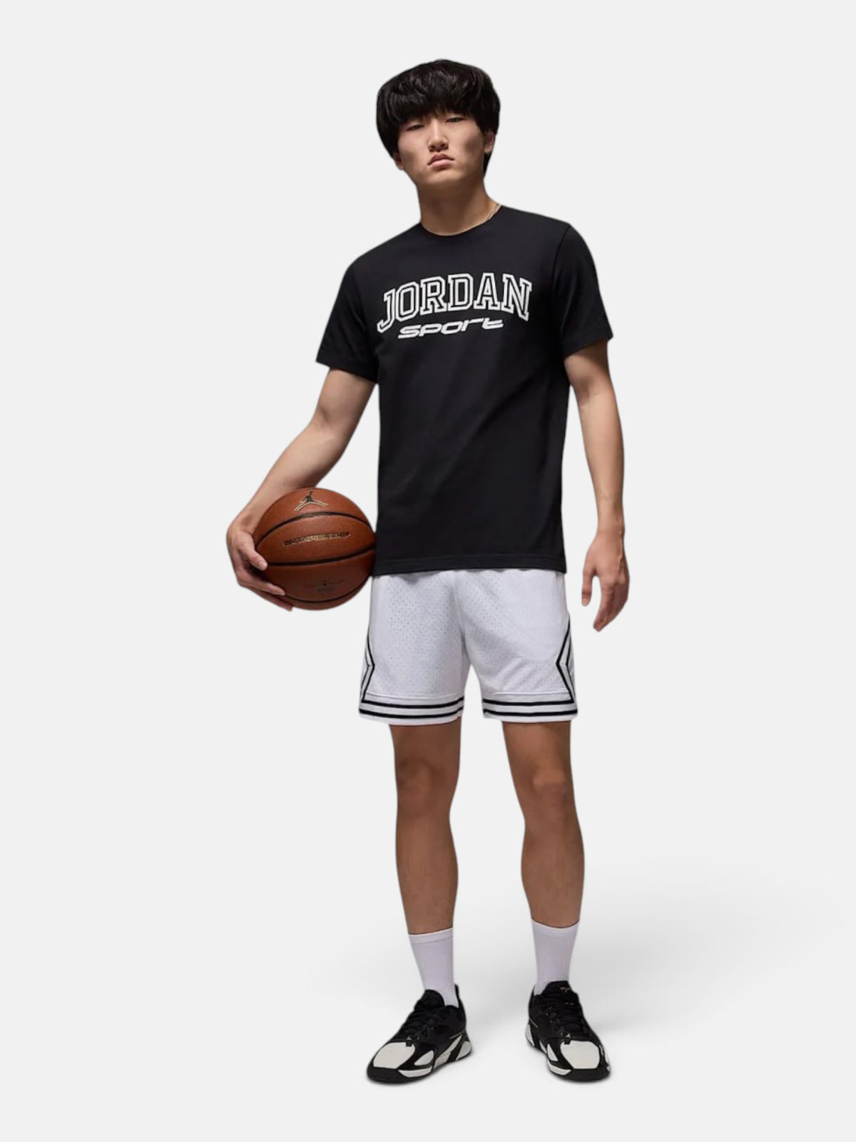 Шорти чоловічі Jordan Sport Dri-FIT Mesh Diamond "White" HF9910-100