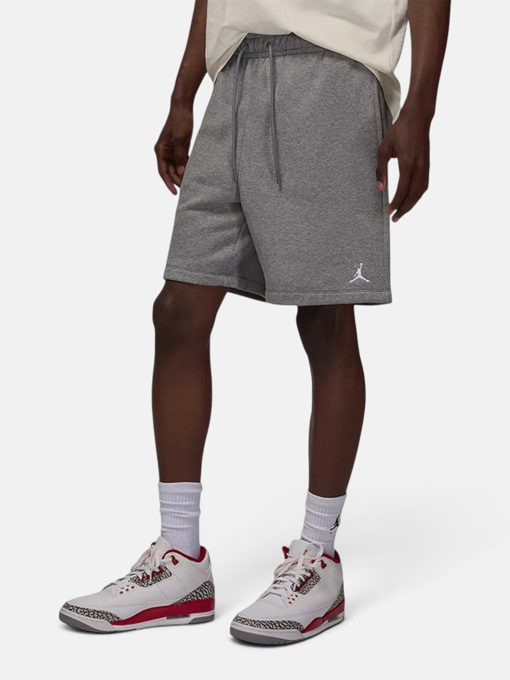 Шорти чоловічі Jordan Brooklyn Fleece "Grey" FV7285-091