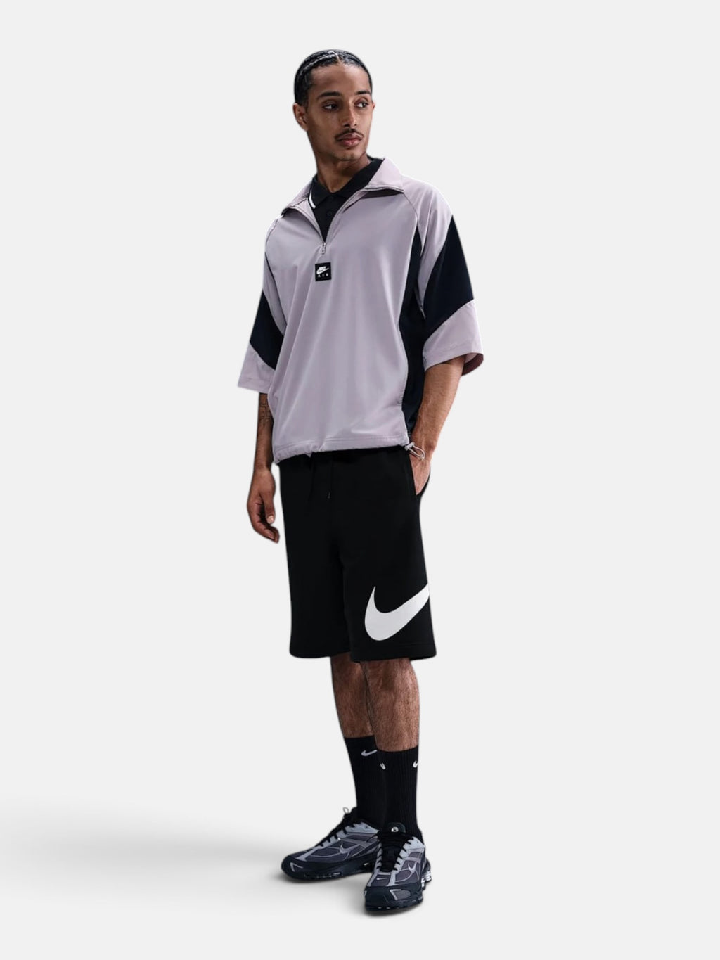 Шорти чоловічі Nike Club Fleece Big Swoosh "Black" FN3906-010