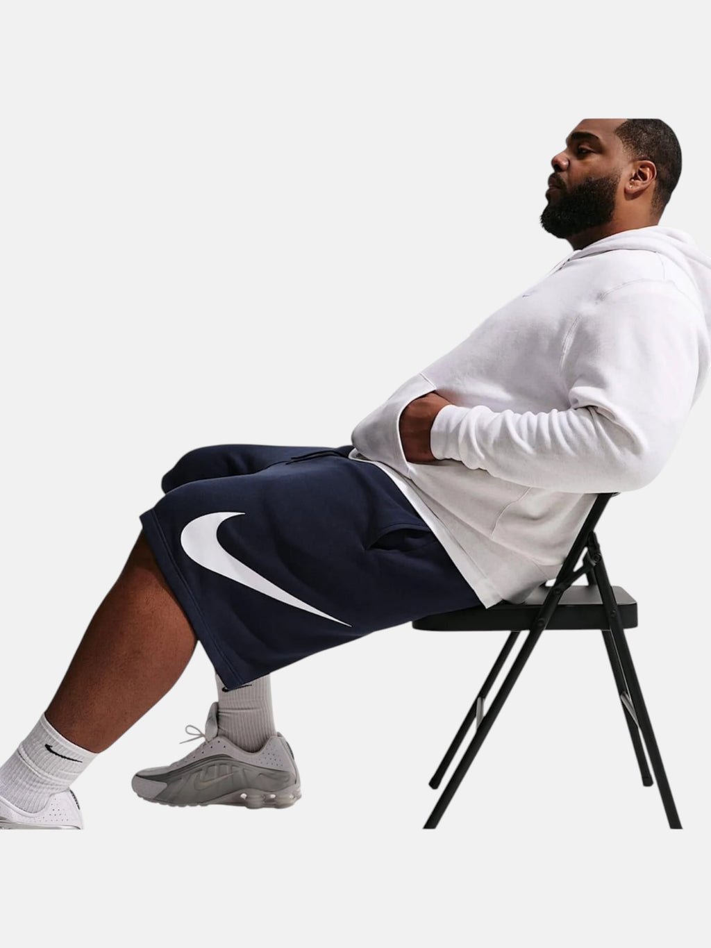 Шорти чоловічі Nike Club Fleece Big Swoosh "Navy" FN3906-451