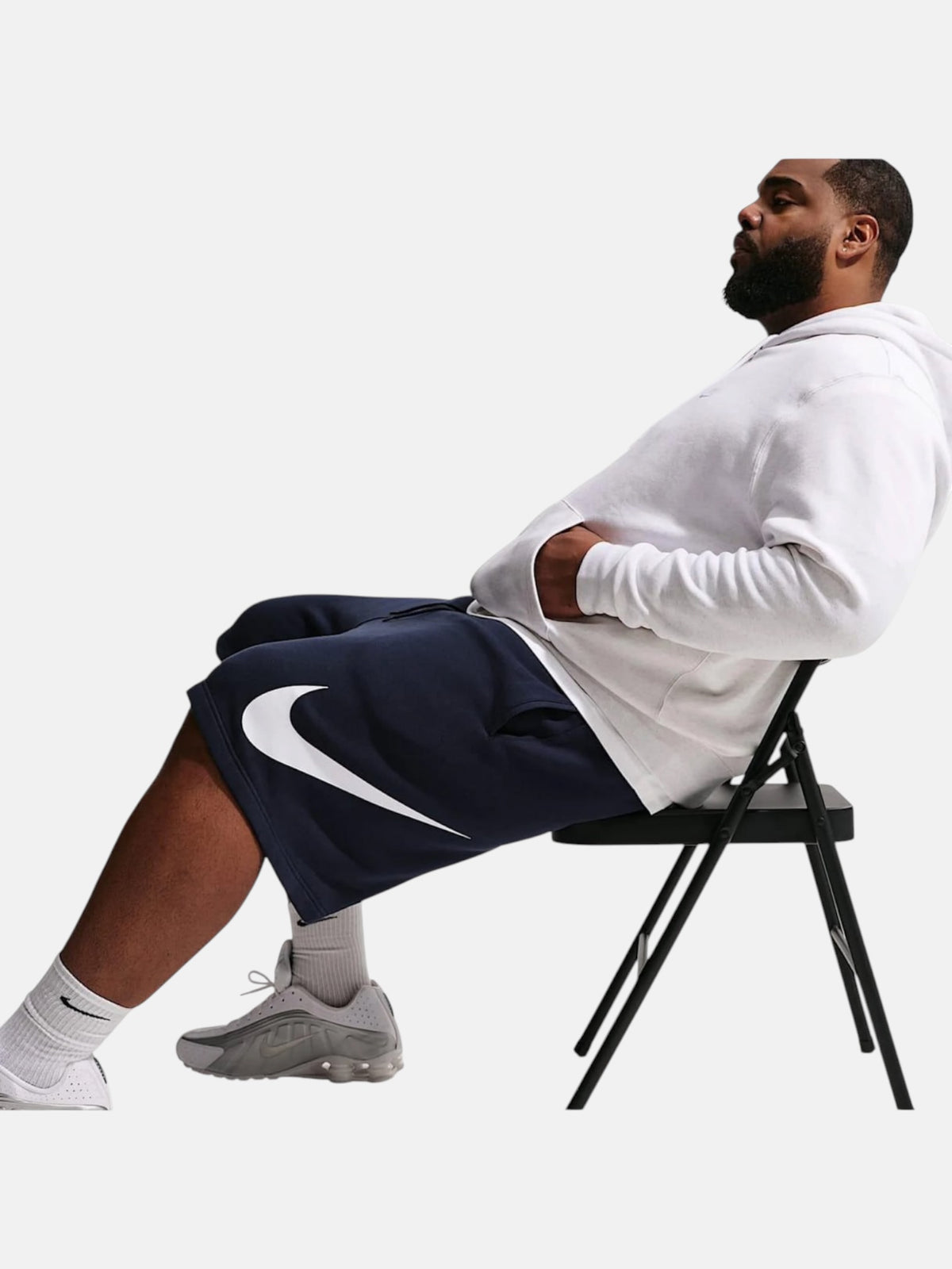 Шорти чоловічі Nike Club Fleece Big Swoosh "Navy" FN3906-451