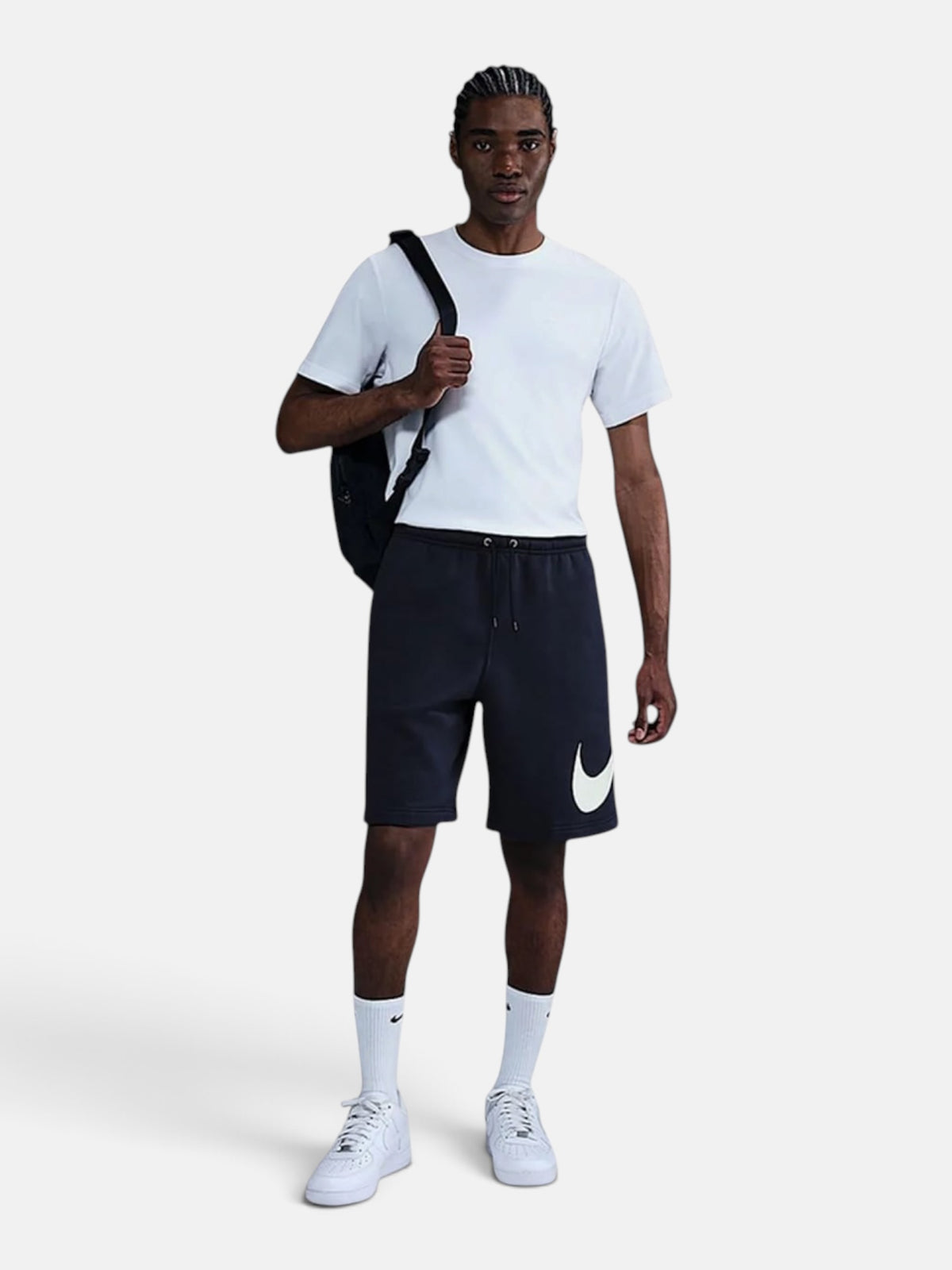 Шорти чоловічі Nike Club Fleece Big Swoosh "Navy" FN3906-451