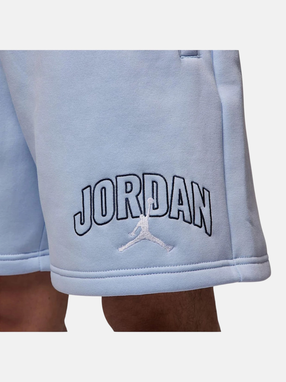 Шорти чоловічі Jordan Brooklyn Fleece Graphic "Light Blue" IB7910-407