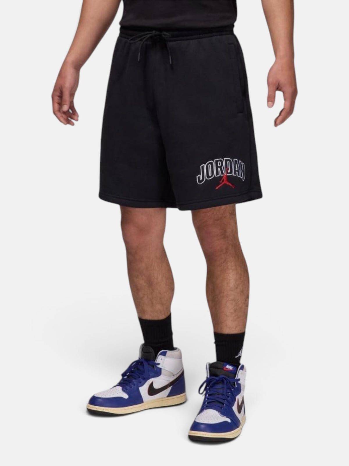 Шорти чоловічі Jordan Brooklyn Fleece Graphic "Black" IB7910-010