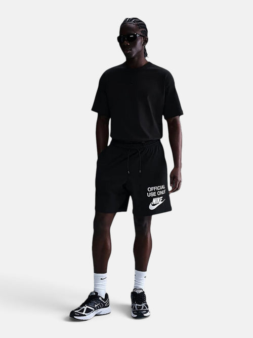 Шорти чоловічі Nike Club Knit "Official Use Only" Black IB8413-010