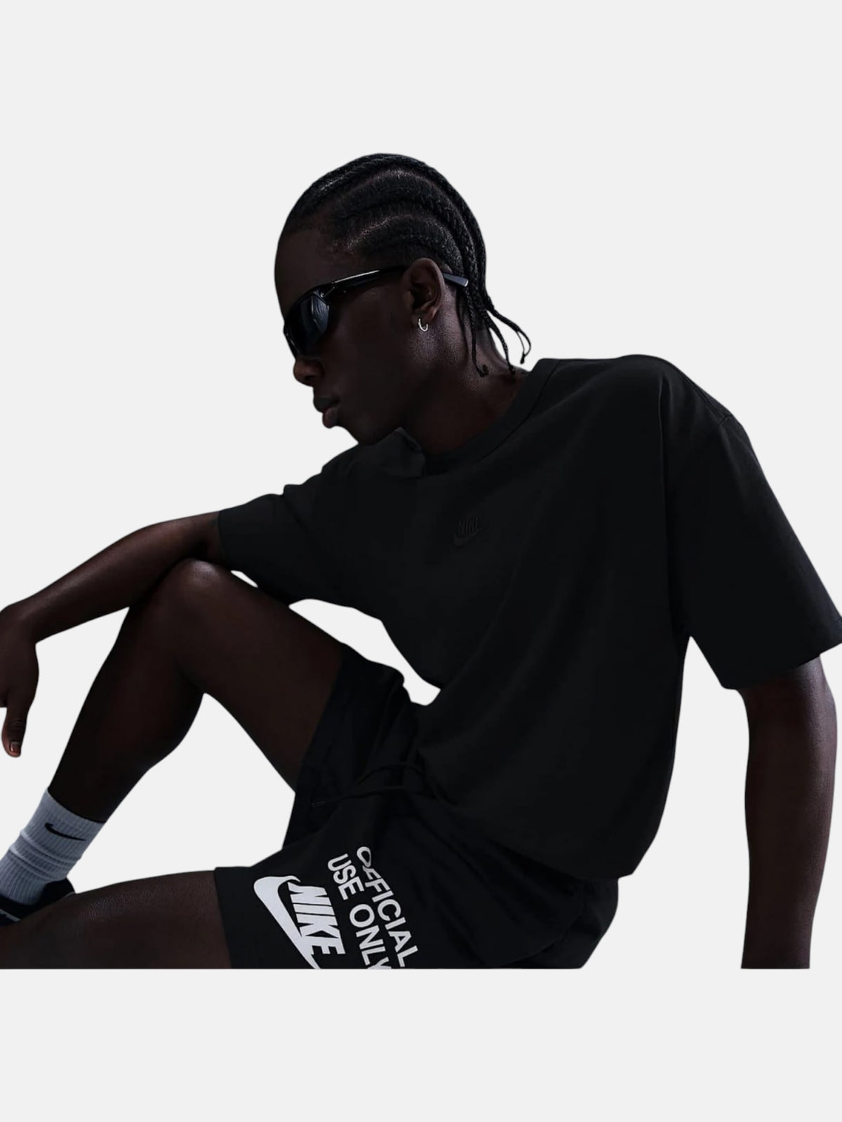 Шорти чоловічі Nike Club Knit "Official Use Only" Black IB8413-010