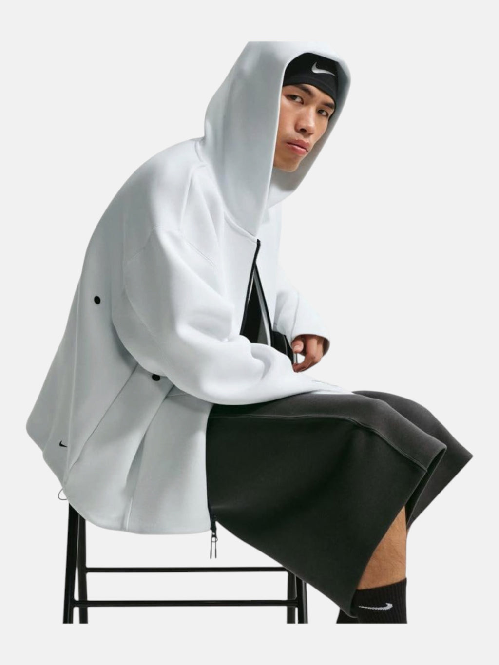 Шорти чоловічі Nike Tech Fleece Oversized "Anthracite" HV6539-060