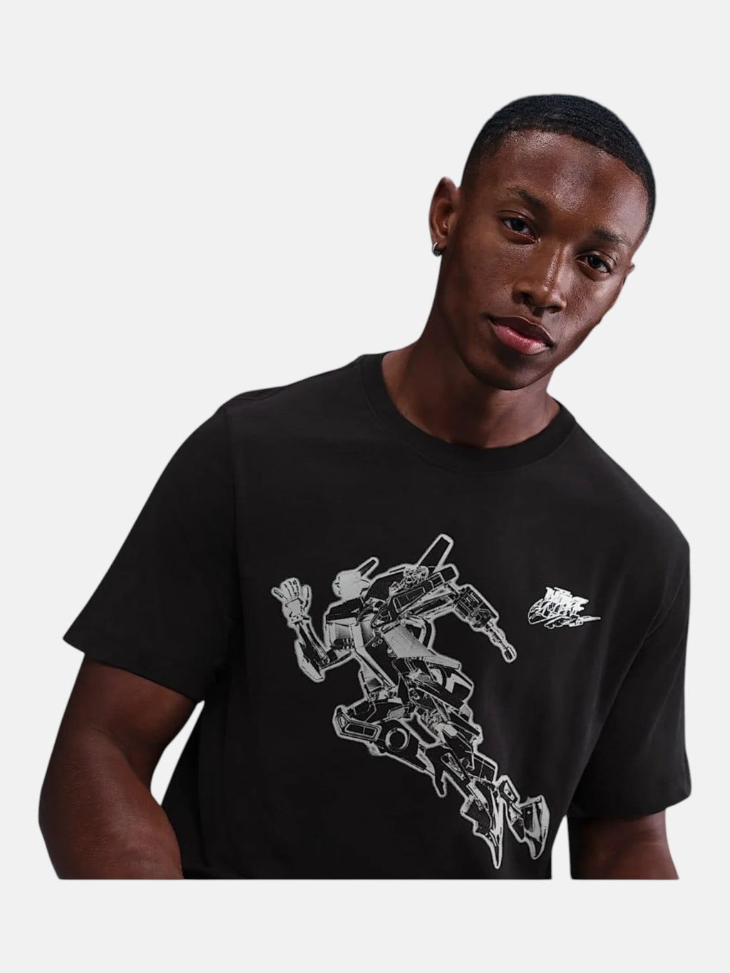 Футболка чоловіча Nike Sportswear Mecha Graphic "Black" HQ9166-010