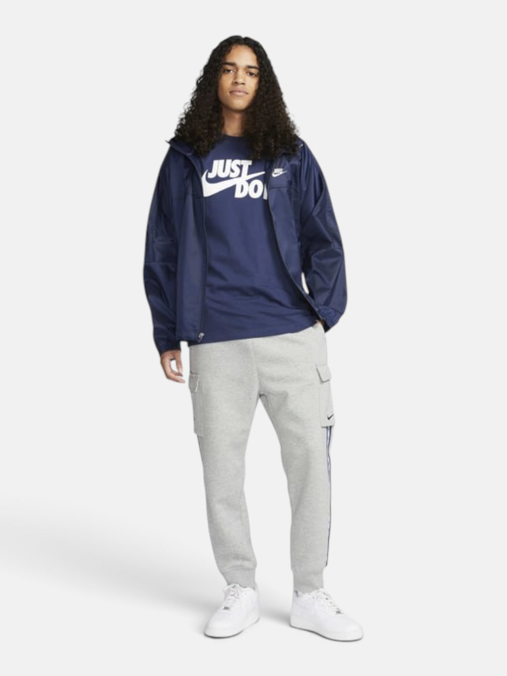 Футболка чоловіча Nike Sportswear JDI "Midnight Navy" AR5006-410