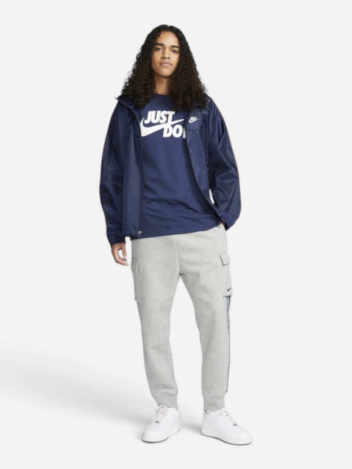 Футболка чоловіча Nike Sportswear JDI "Midnight Navy" AR5006-410