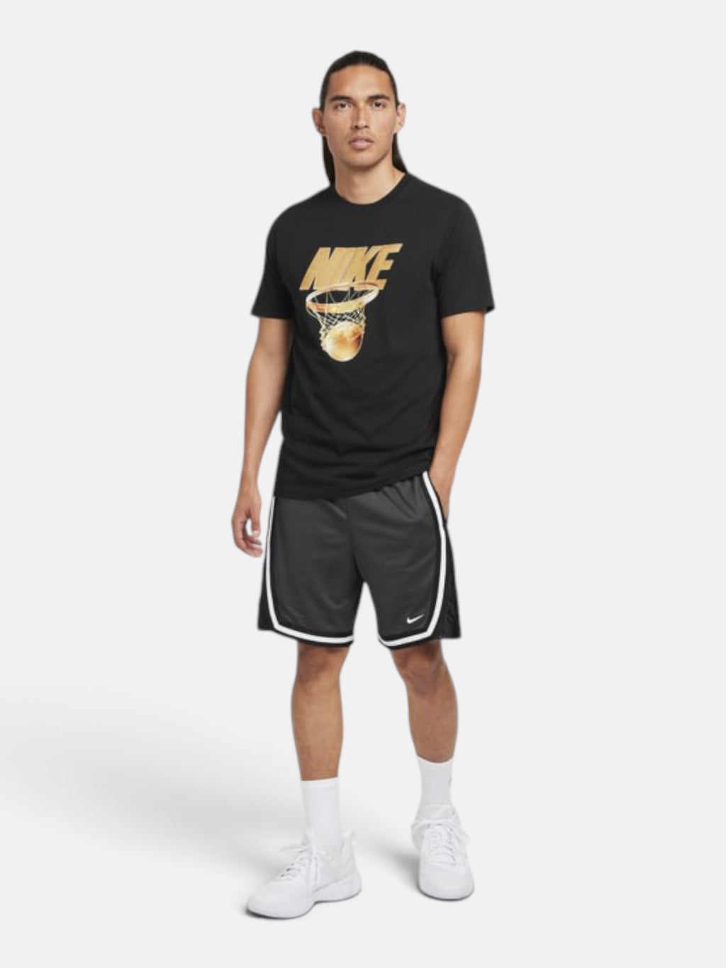 Футболка чоловіча Nike Dri-FIT Basketball "Black" HF6205-010