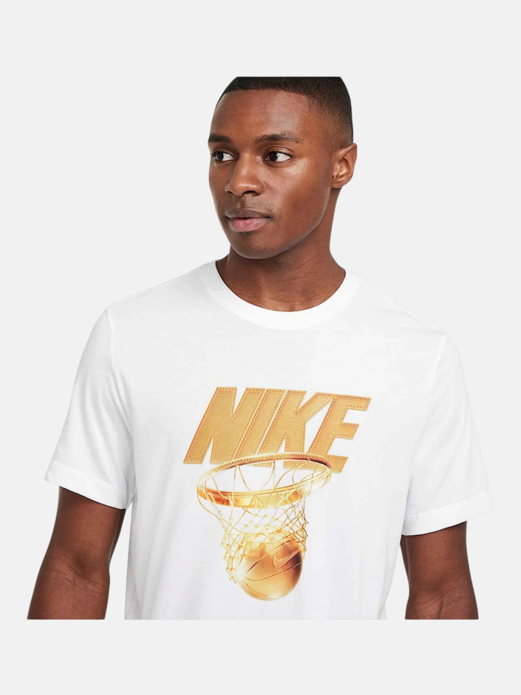 Чоловіча футболка Nike Dri-FIT Basketball White HF6205-100