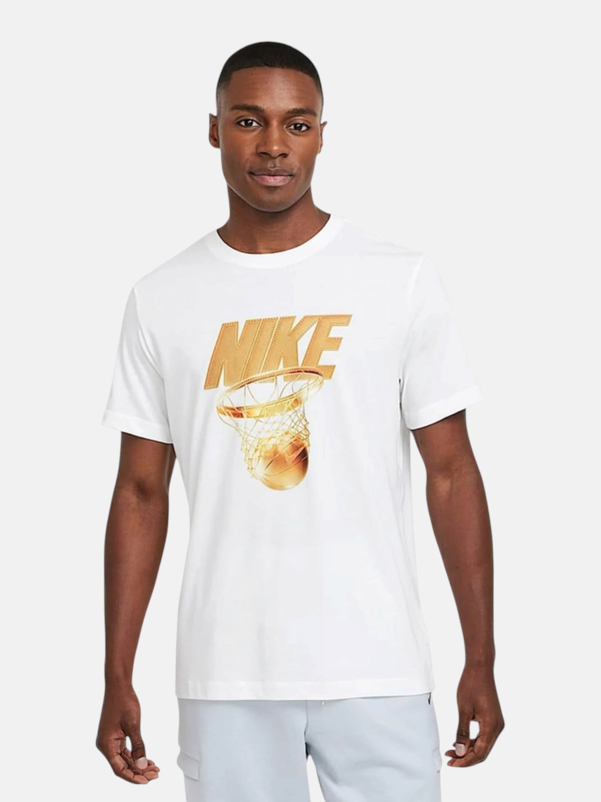 Чоловіча футболка Nike Dri-FIT Basketball White HF6205-100