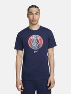 Чоловіча футболка Nike Paris Saint-Germain Crest 2024/25 Navy FV8558-410