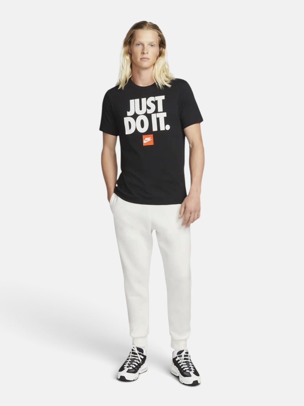 Чоловіча футболка Nike Sportswear Just Do It Verbiage Black DZ2989-010
