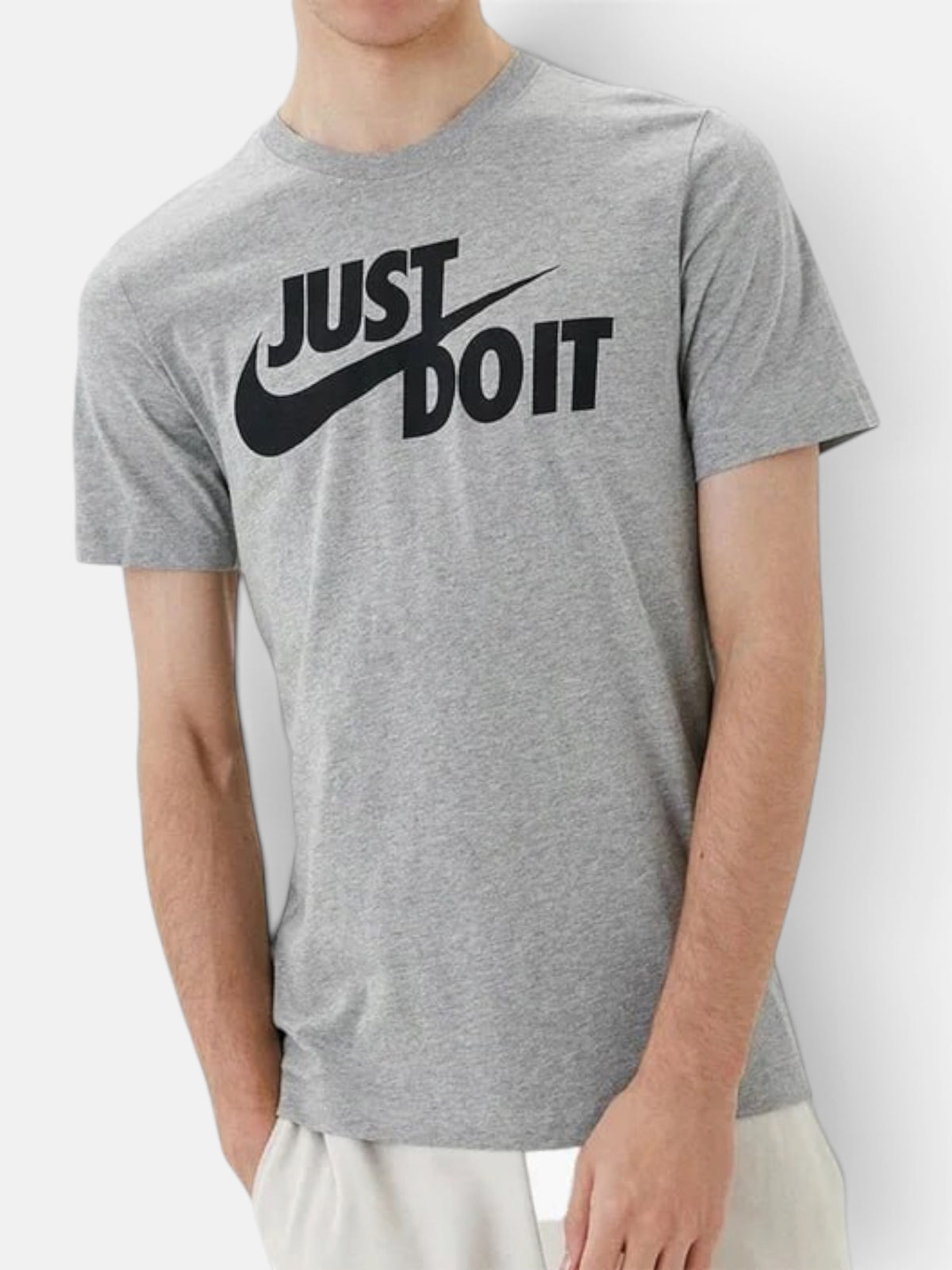 Чоловіча футболка Nike Sportswear Just Do It Swoosh Grey DX1989-063