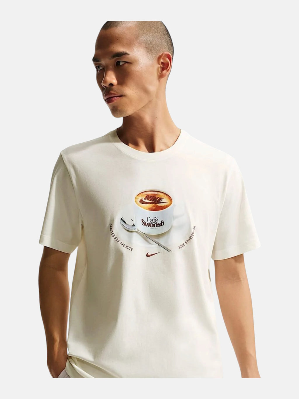 Чоловіча футболка Nike Sportswear Cafe Swoosh Mug Sail IH1159-133