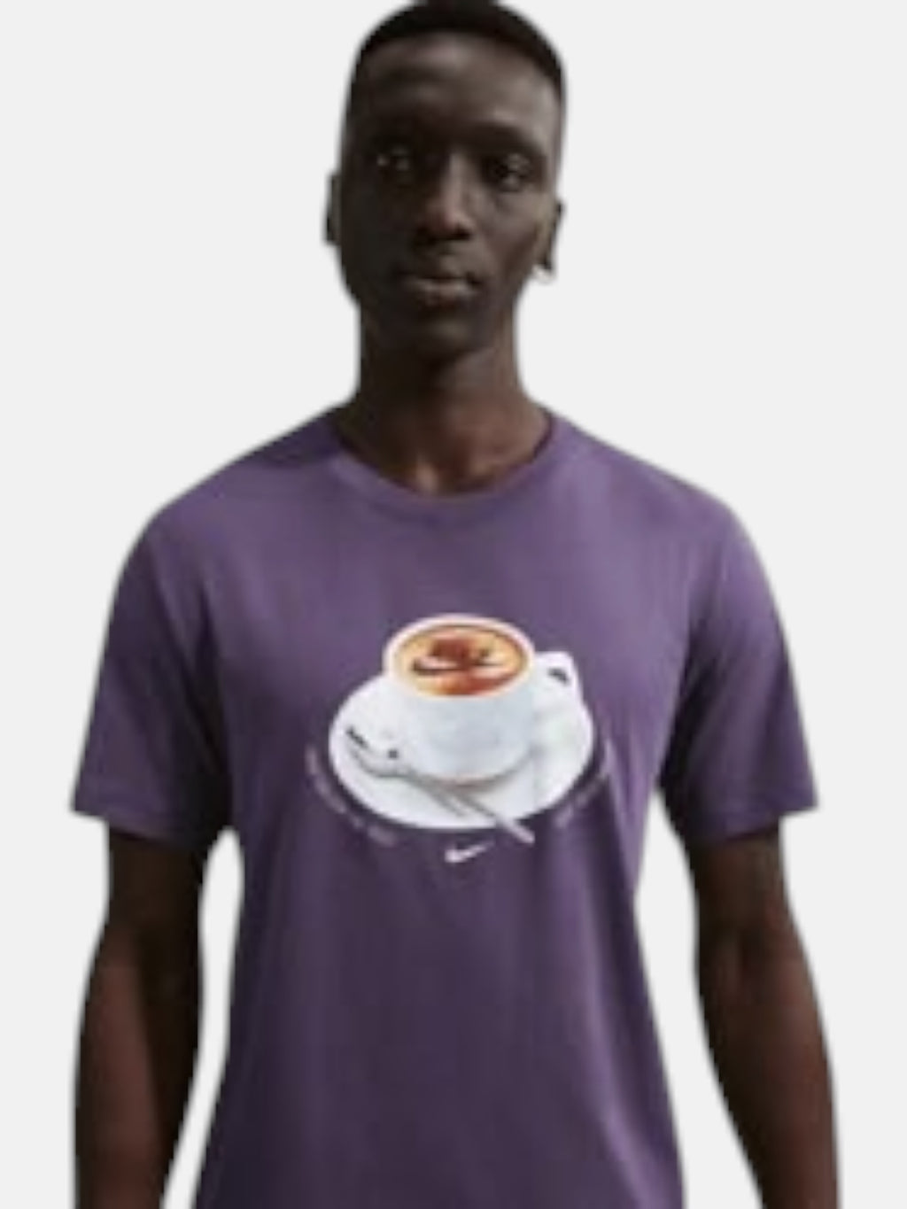 Чоловіча футболка Nike Sportswear Cafe Swoosh Mug Dark Raisin IH1159-573