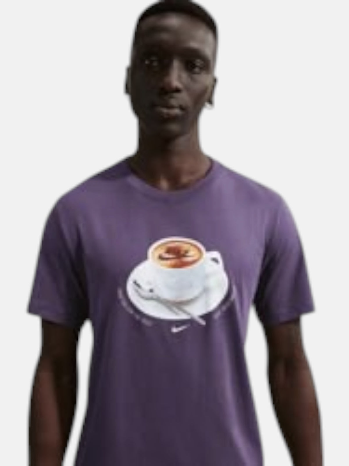 Чоловіча футболка Nike Sportswear Cafe Swoosh Mug Dark Raisin IH1159-573