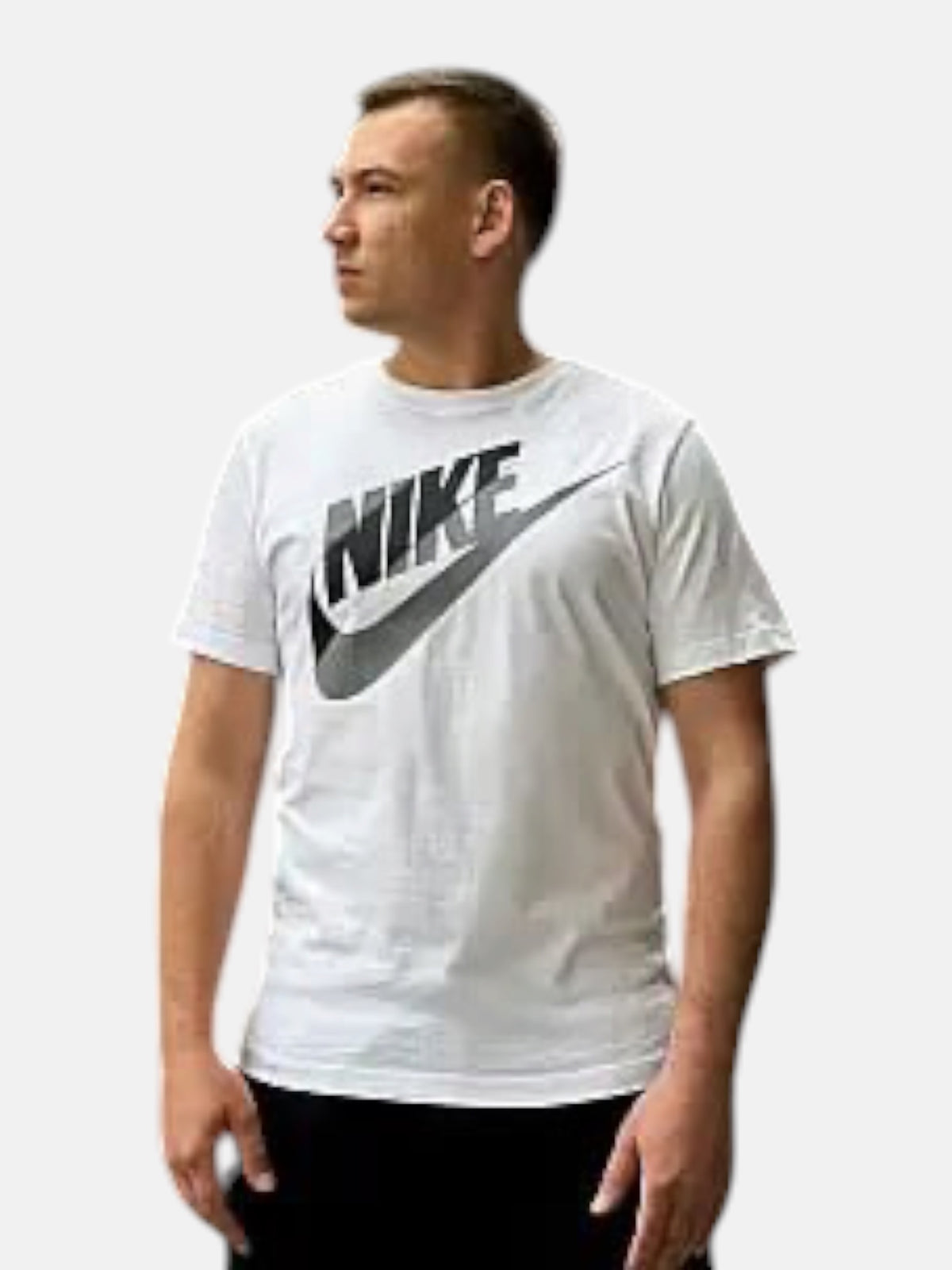 Чоловіча футболка Nike Air Block Futura Logo White BQ5946-101