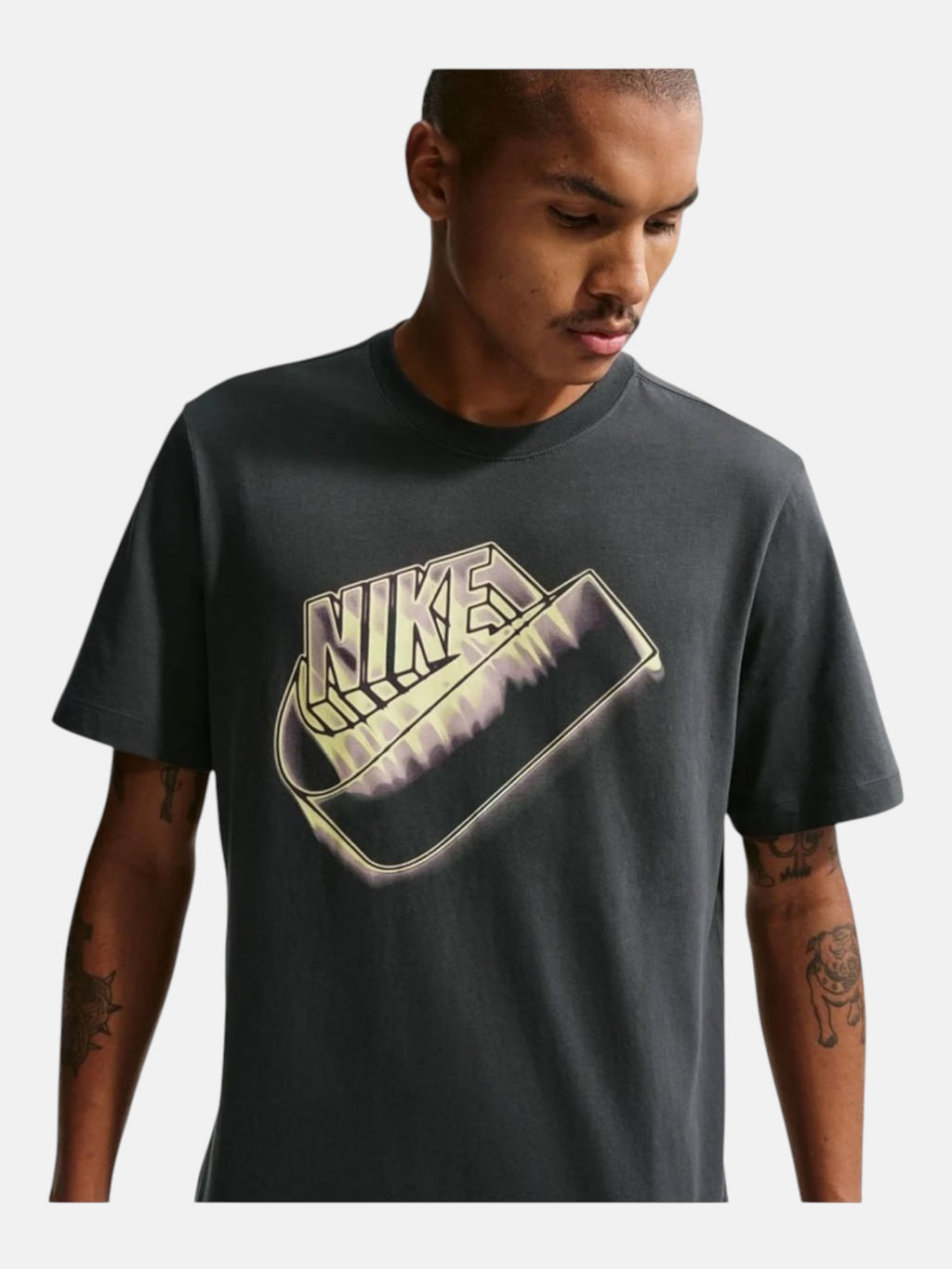 Чоловіча футболка Nike Sportswear Standard Blur Futura Anthracite IH1131-060