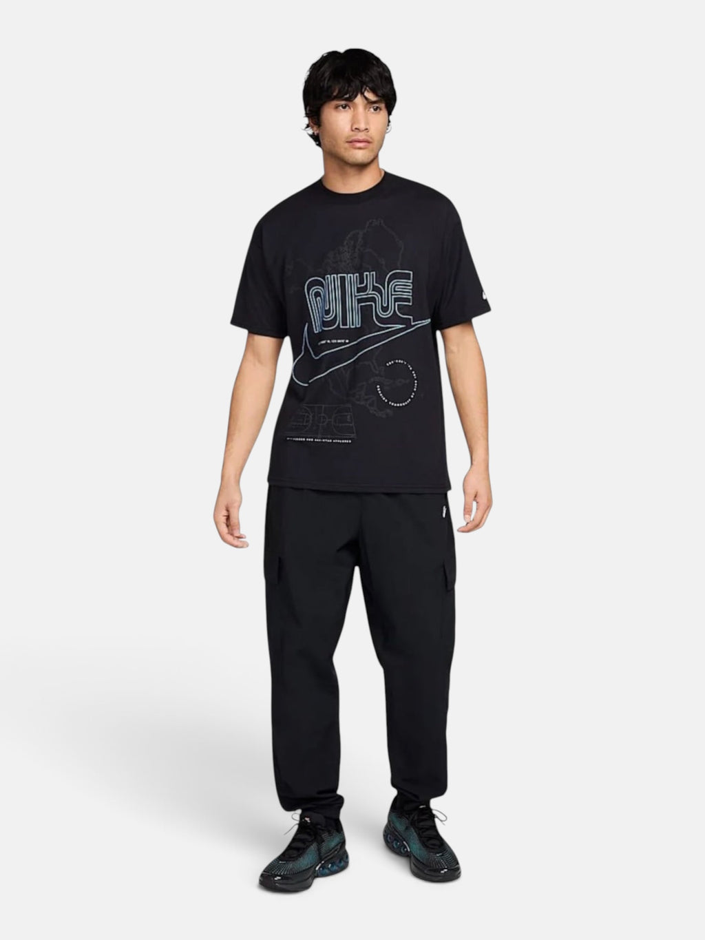Чоловіча футболка Nike Sportswear Max90 Black HV4828-010