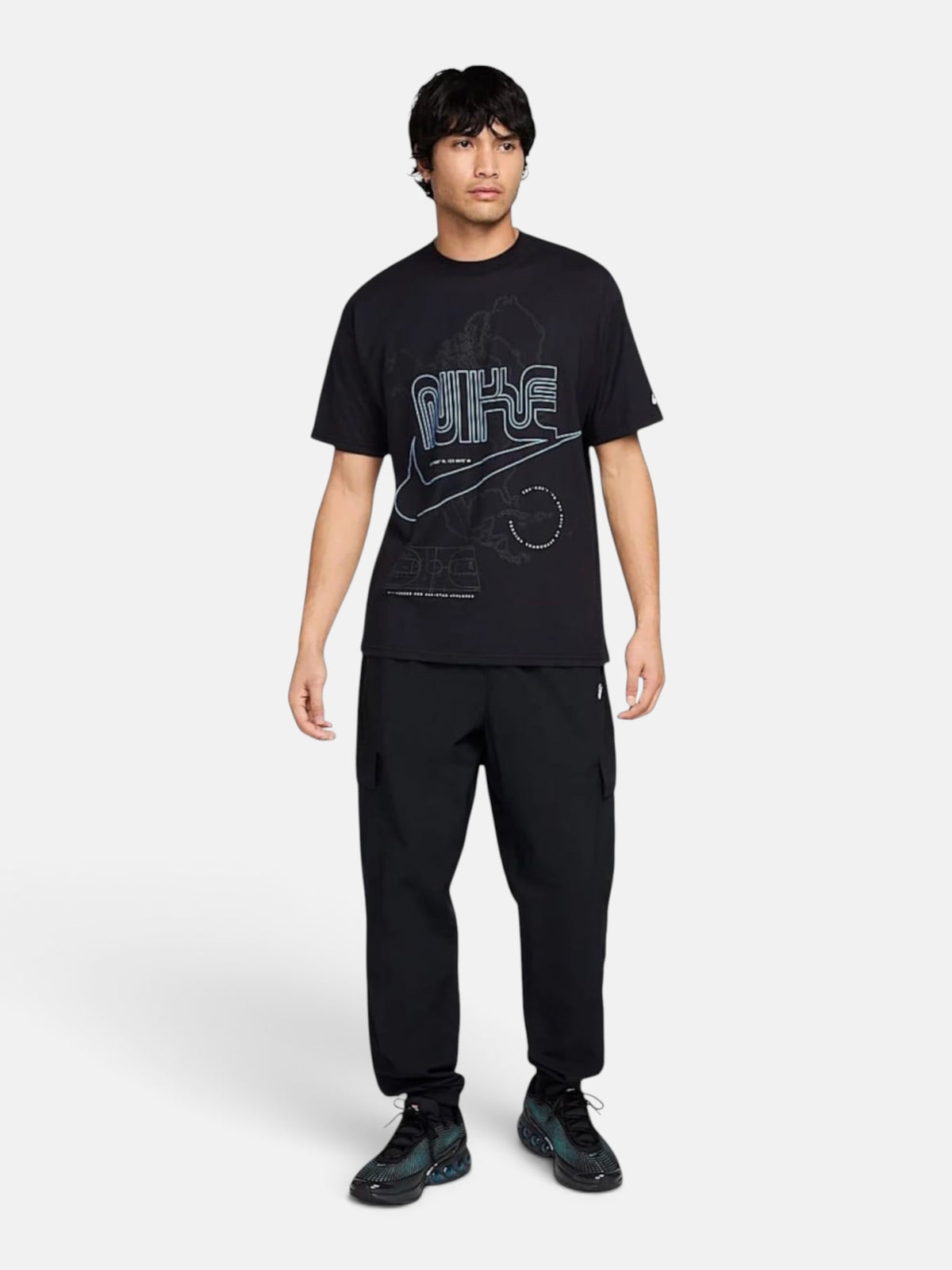 Чоловіча футболка Nike Sportswear Max90 Black HV4828-010