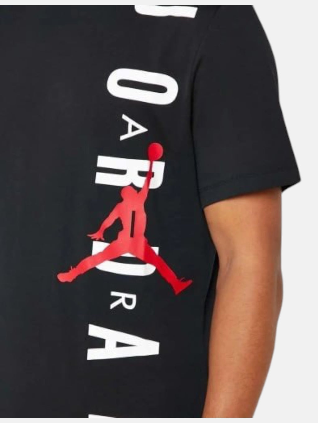 Чоловіча футболка Jordan Jumpman Vertical Black BV0086-010