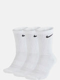 Унісекс шкарпетки Nike Everyday Cushioned Crew White, 3 пари SX7664-100