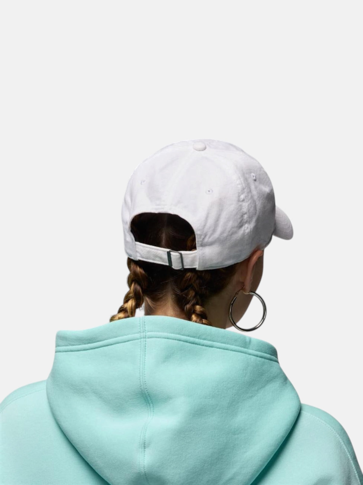Кепка унісекс Jordan Club Washed Jumpman White / Black HQ1963-100