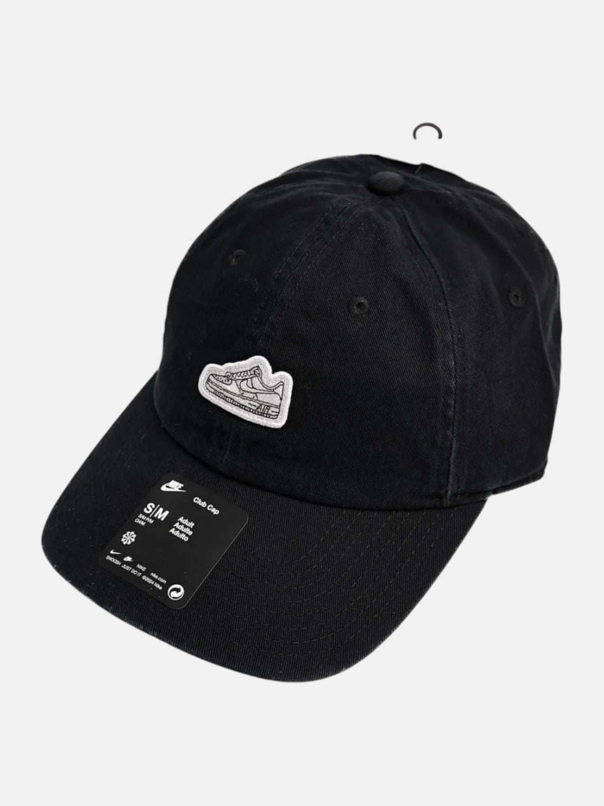 Кепка унісекс Nike Club Unstructured Air Force 1 Black FZ2121-010