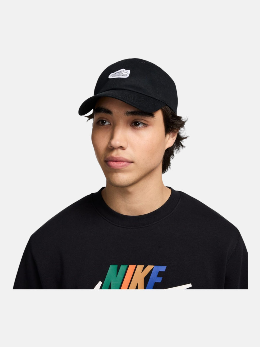 Кепка унісекс Nike Club Unstructured Air Force 1 Black FZ2121-010