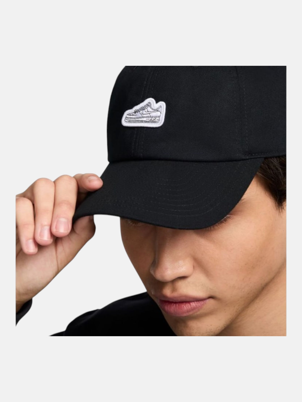Кепка унісекс Nike Club Unstructured Air Force 1 Black FZ2121-010