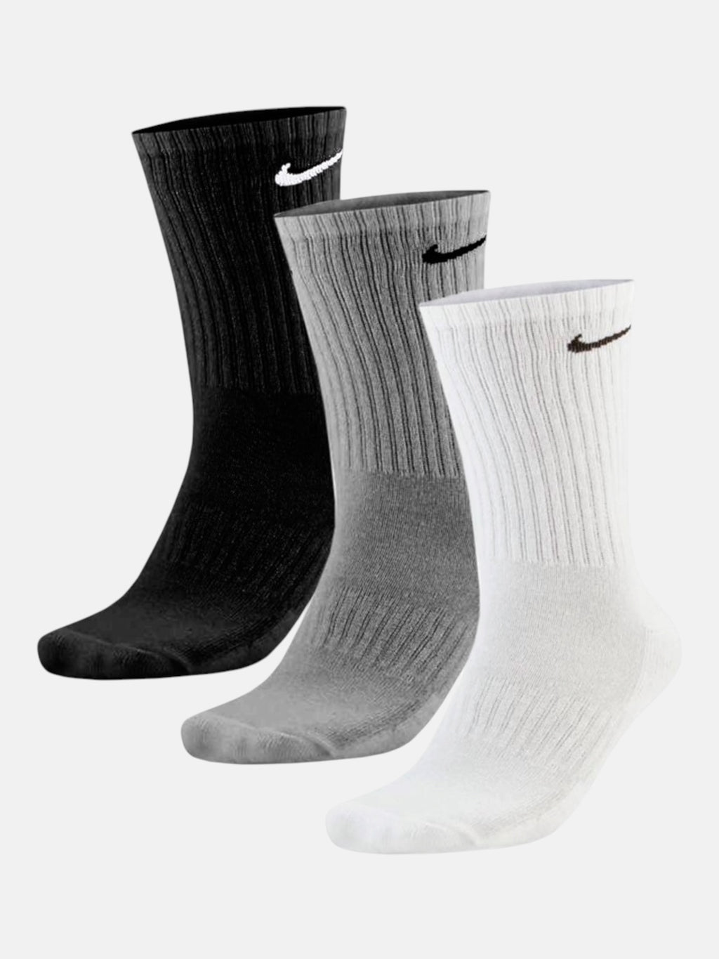 Шкарпетки унісекс Nike Everyday Cushioned Crew Multi-Color, 3 пари SX7664-901