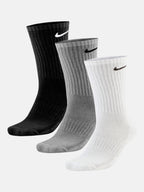Шкарпетки унісекс Nike Everyday Cushioned Crew Multi-Color, 3 пари SX7664-901