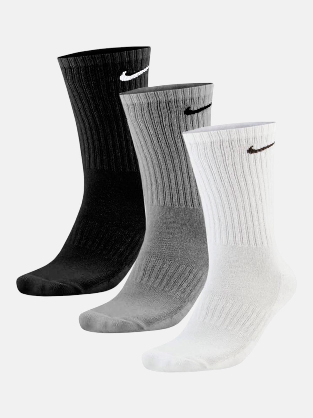 Шкарпетки унісекс Nike Everyday Cushioned Crew Multi-Color, 3 пари SX7664-901