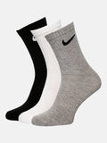 Шкарпетки унісекс Nike Everyday Cushioned Crew Multi-Color, 3 пари SX7664-901