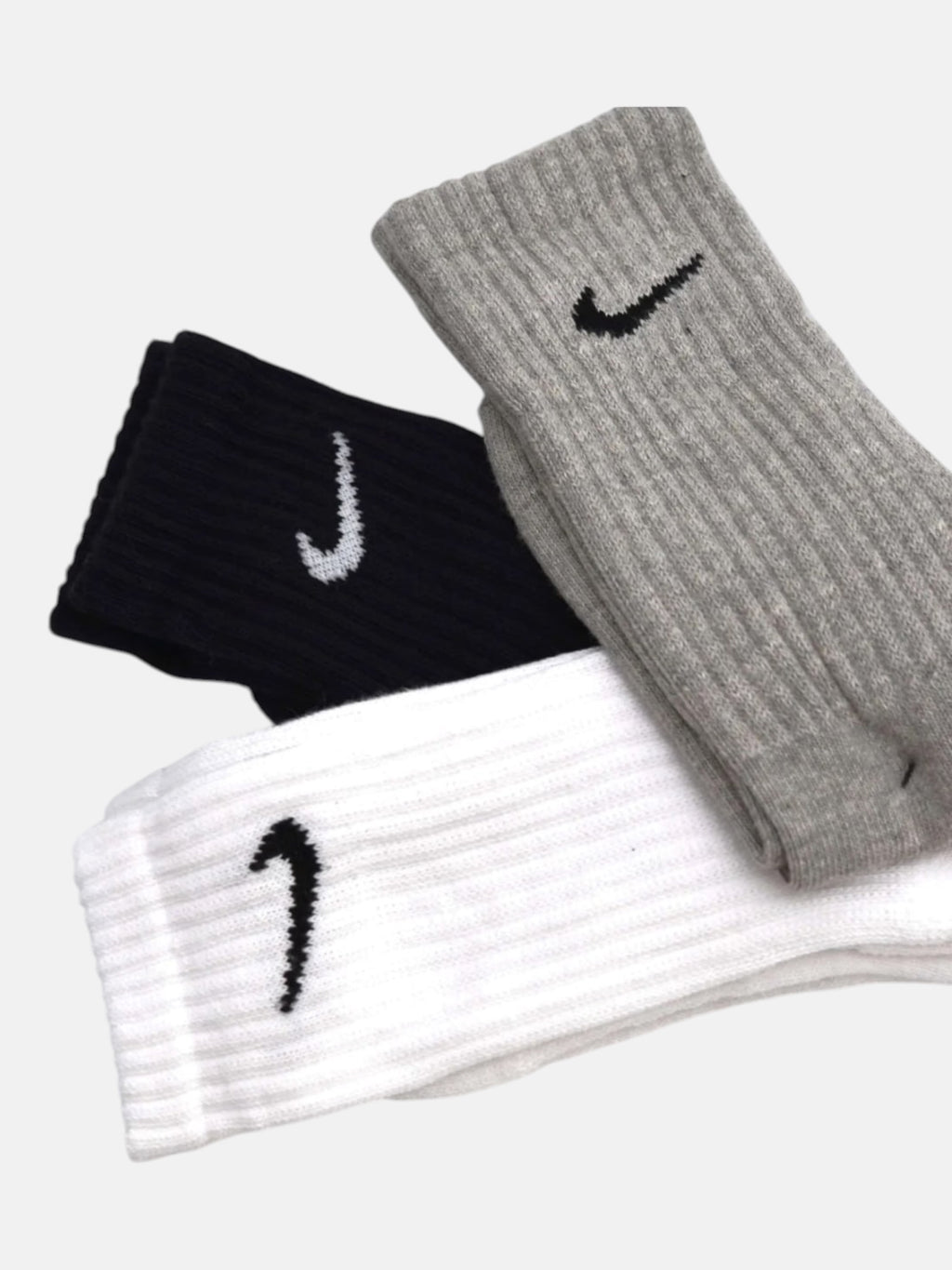 Шкарпетки унісекс Nike Everyday Cushioned Crew Multi-Color, 3 пари SX7664-901