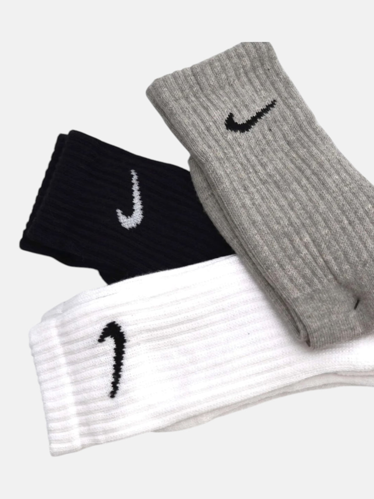 Шкарпетки унісекс Nike Everyday Cushioned Crew Multi-Color, 3 пари SX7664-901