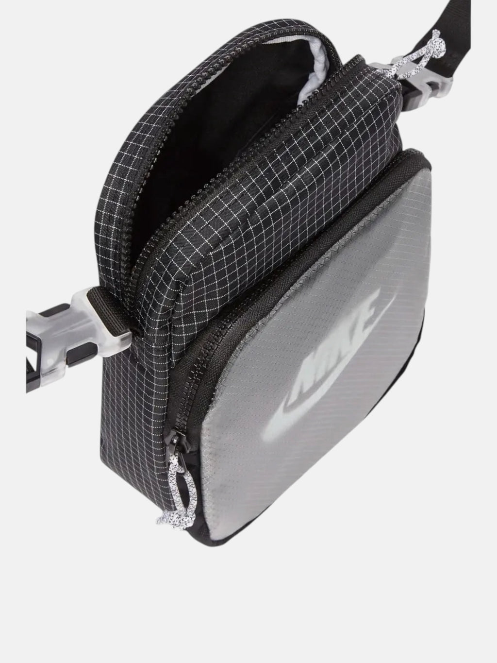 Сумка через плече Nike Heritage 2.0 Crossbody Black / Grey CV1408-010