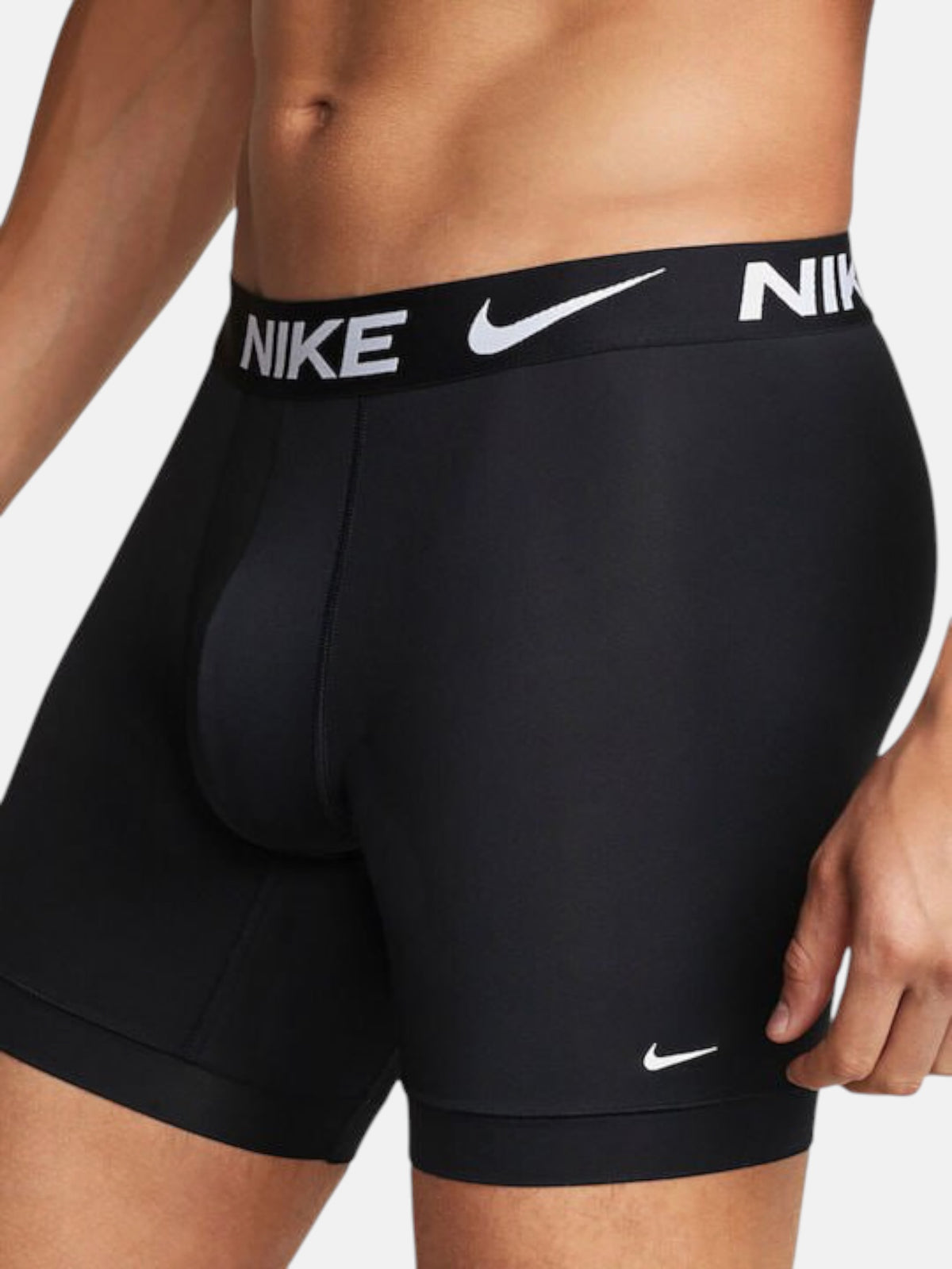 Чоловічі боксери Nike Essential Micro Long 3-Pack Black 0000KE1158-UB1