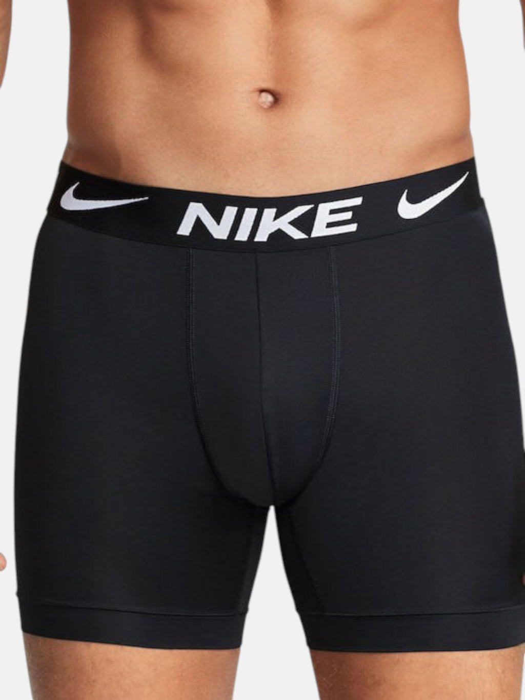 Чоловічі боксери Nike Essential Micro Long 3-Pack Black 0000KE1158-UB1