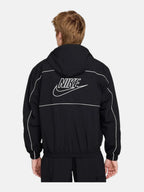 Чоловіча вітровка Nike Club Hooded Jacket Black / White HJ2012-010