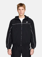 Чоловіча вітровка Nike Club Hooded Jacket Black / White HJ2012-010