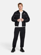 Чоловіча вітровка Nike Club Hooded Jacket Black / White HJ2012-010